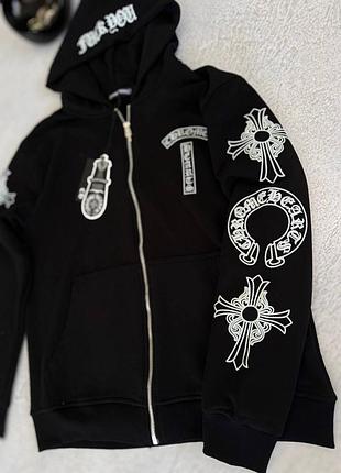 Зіп-худі chrome hearts 4