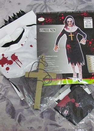 Костюм зомби манашки на хэллоуин