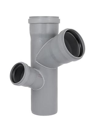 Хрестовина каналізаційна двоплощинна ostendorf-osma ht-system plus d110/110/110/75×67° (л)