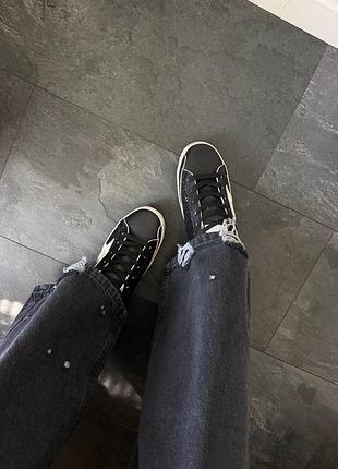 Golden goose ggdb star black sparkle
