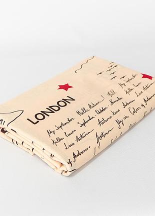 Простирадло moon&star vintage paris бязь gold люкс 200х220 см (ms-860000843)