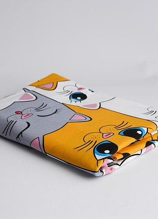 Простирадло moon&star kitty dreams бязь gold люкс 150х220 см (ms-860000545)