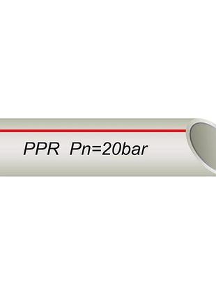 Труба vsplast ppr-al-pipe ф32 new з алюмінієвою фольгою (червоні літери на упаковці)