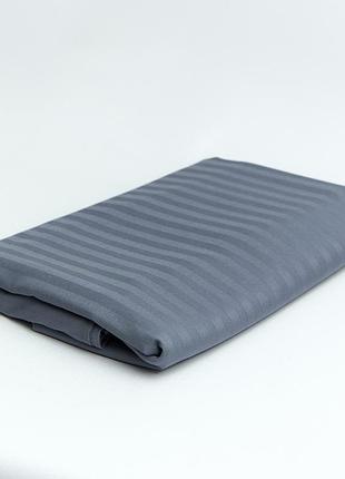 Простынь moon&star satin stripe rose graphite 180х220 см (ms-860000982)
