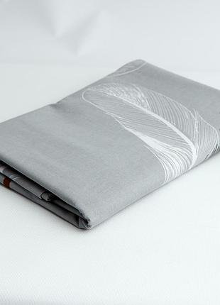 Простирадло moon&star graphite feather бязь gold люкс 150х220 см (ms-860000509)