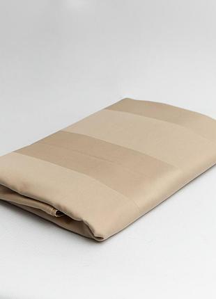 Простынь moon&star satin stripe cream latte 150х220 см (ms-860000937)