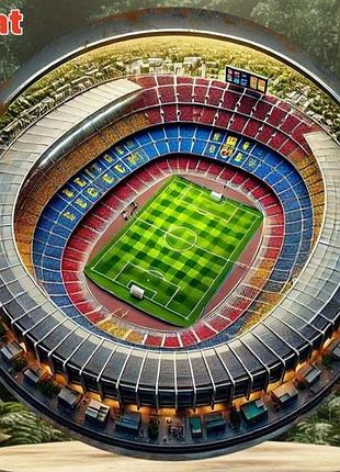 Футбольная табличка стадіон fc barcelona camp nou