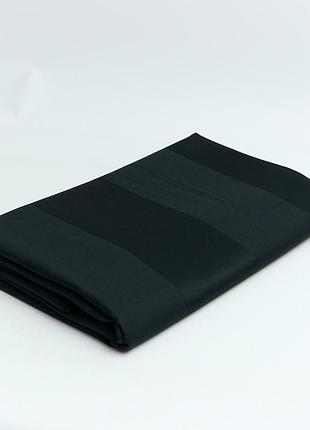 Простирадло moon&star satin stripe deep black 200х220 см (ms-860000947)