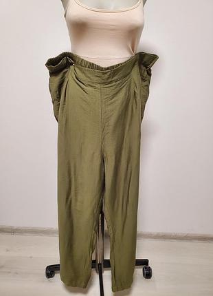 Красивые брендовые легкие вискозные брюки