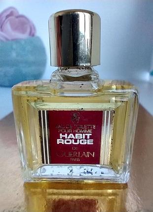 Guerlain habit rouge миниатюра 4мл винтаж
