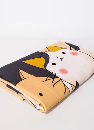 Простирадло moon&star kitten world бязь gold люкс 150х220 см (ms-860000541)