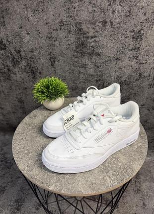 Кросівки reebok club c 85 "white