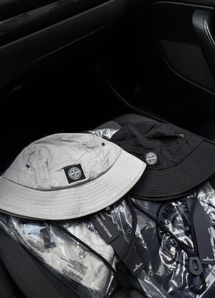 Панама чоловіча stone island, сіра