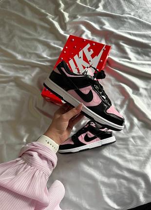 Nike sb dunk low wmns lace pack pink black