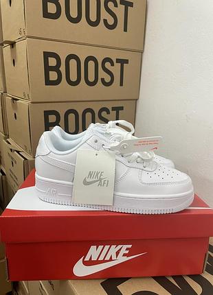 Кроссовки nike air force white / найк эр форс белые 38 39 40 41 42 43