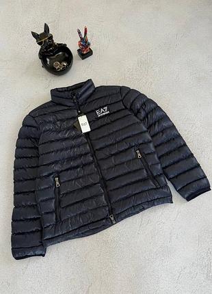 Куртка armani ea7 blue
