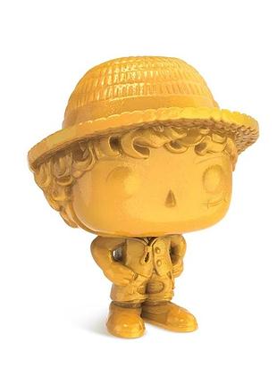 Іграшка kinder joy funko pop one piece/golden luffy, луффі ван піс