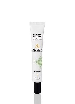 Балансуючий крем-гель при розацеа redness balance cream gel ag skin 50 мл