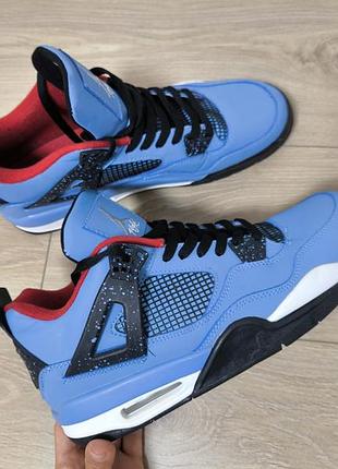 Nike  travis scott x air jordan 4 retro 'cactus jack 45 розмір