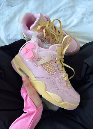 Nike air jordan 4 retro "iced carmine" (pearl pink)