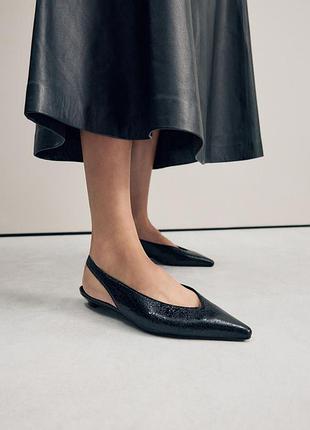 Босоніжки мюли чорний topshop