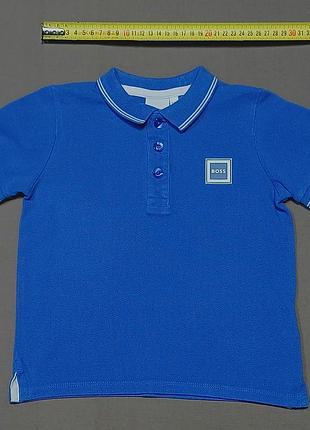 Плечи 25 см boss size 3 years 94cm синее поло пуговицы брендированные 
100% cotton
