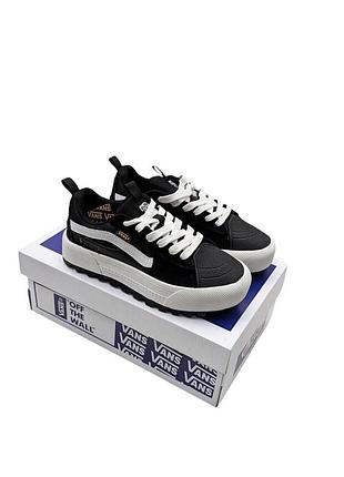 Кеди vans old skool mte-1 чорні з білим (унісекс)