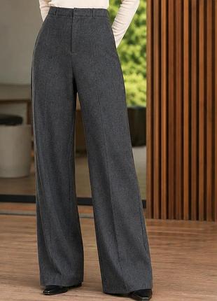 Laura ashley шерстяные широкие брюки