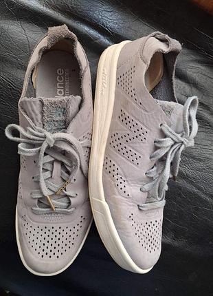 Кеды верх натуральная кожа нубук new balance