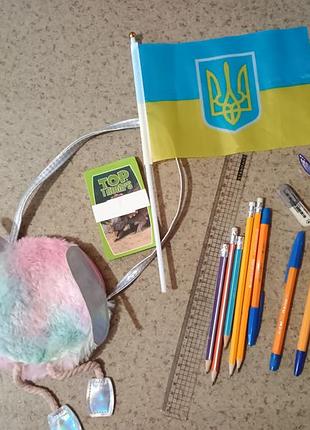 Набор канцелярия + сумочка, для девочки