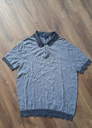 Брендова футболка поло crew clothing.