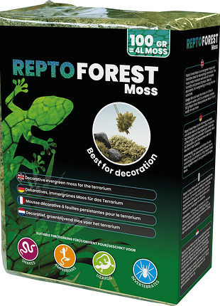 Мох лесной repto forest moss 100g (r5100490)