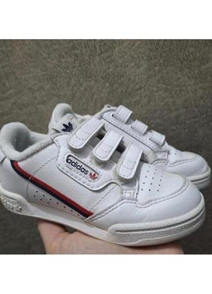 Кросівки adidas continental 80 eh3230, розмір 25,устілка  15,5 см, колір білий