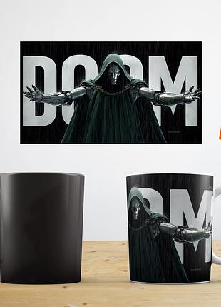 Чашка хамелеон керамічна доктор дум doom чашка abc