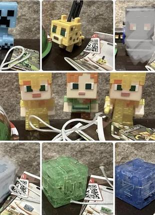 Kinder joy minecraft крипер блок алмаза слизи