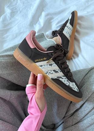Adidas spezial lace brown pink