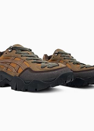 Кроссовки мужские asics gel-pickax modern safari brown
