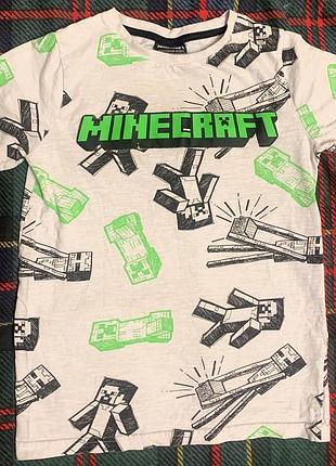 Футболка майнкрафт (крепер) minecraft (creeper) детская