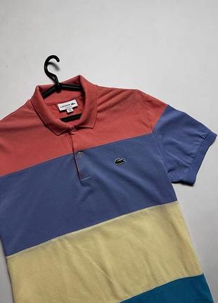 Футболка поло мужская lacoste