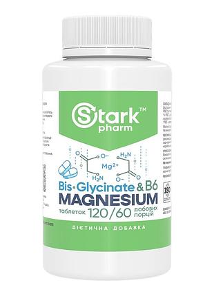 Magnesium bis-glycinate - 120 tabs