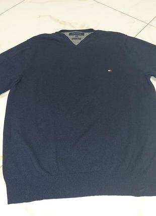 Джемпер кофта шерсть tommy hilfiger xl