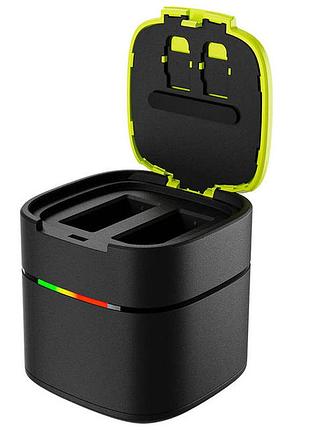 Швидкий зарядний бокс telesin fast charging box gopro hero 12/11/10/9