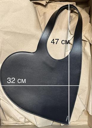 Сумка coperni heart tote