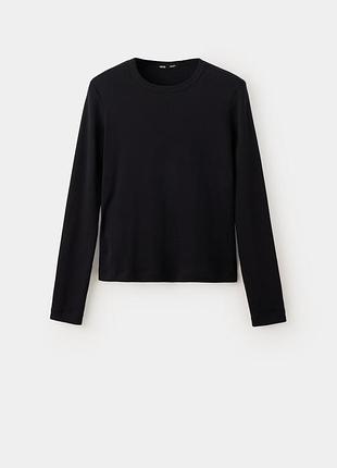 Жіночий лонгслів m&s розмір 10 чорний