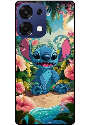 Силіконовий бампер чохол для oppo a6 pro з малюнком stitch стіч
