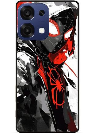 Силіконовий чохол бампер для oppo a6 pro spider man людина-павук