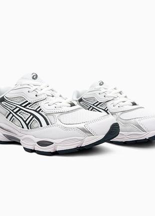 Кросівки жіночі asics gel-nyc white/silver