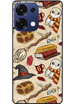 Чехол силиконовый бампер для oppo a6 pro с картинкой gryffindor гриффиндор гарри поттер harry potter