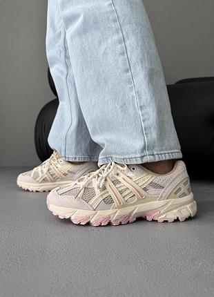 Кросівки жіночі asics gel-sonoma 15-50 beige/pink