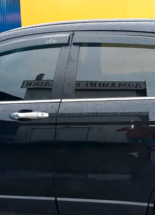 Вітровики (4 шт, hic) для honda crv 2007-2011 рр
